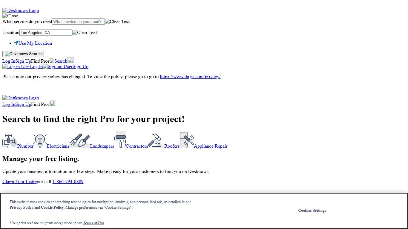 DexKnows Local Business Directory DexKnows.com